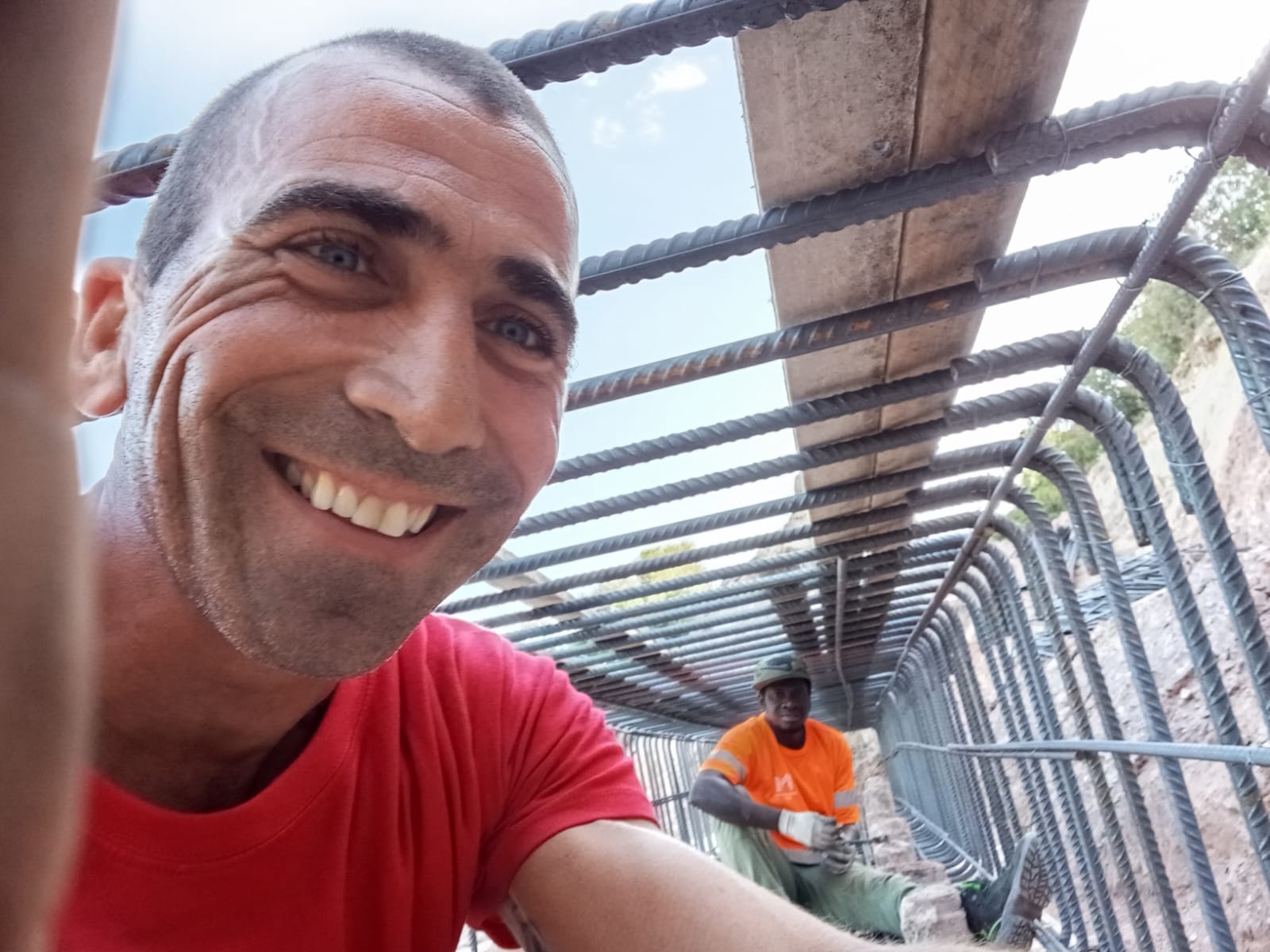 Lavoro muro di contenimento ad Assemini